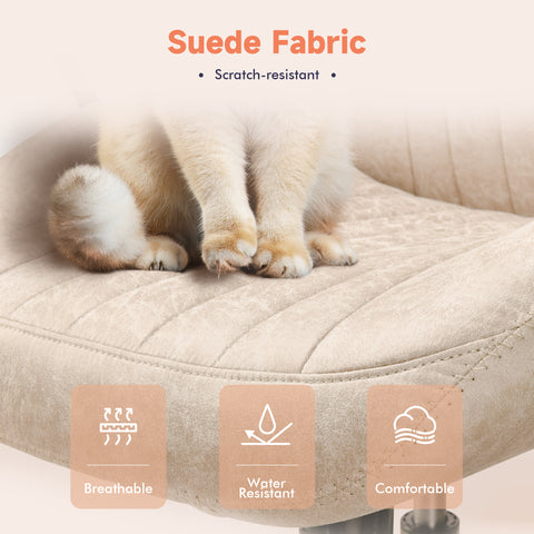 Beige - Suede